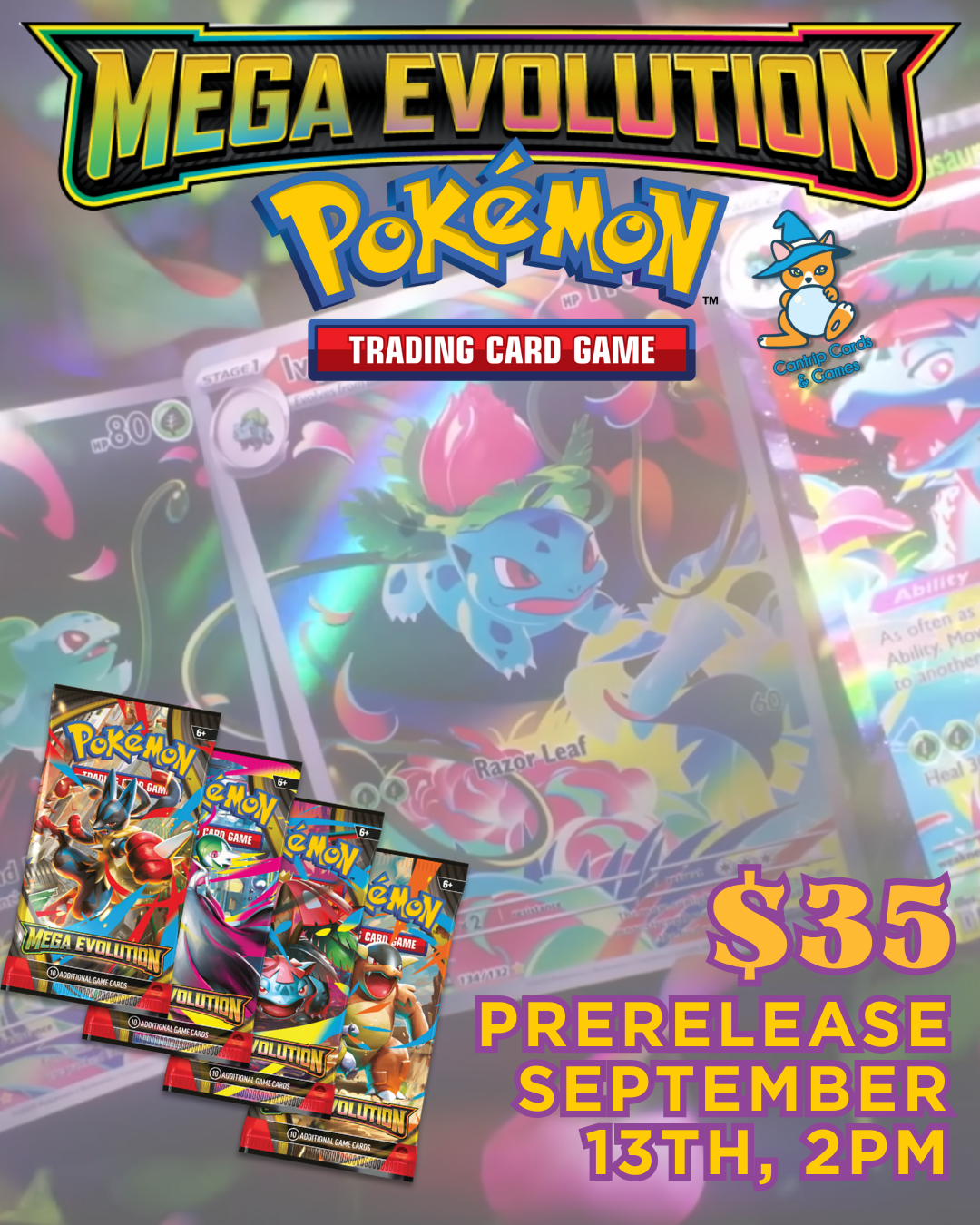 Pokémon TCG: Mega Evolution Prerelease