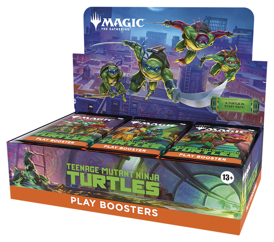 Teenage Mutant Ninja Turtles Play Booster Display