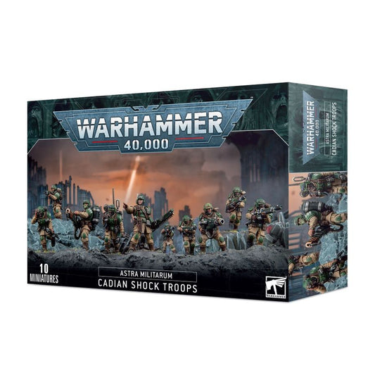 Warhammer 40k: Astra Militarium Cadian Shock Troops