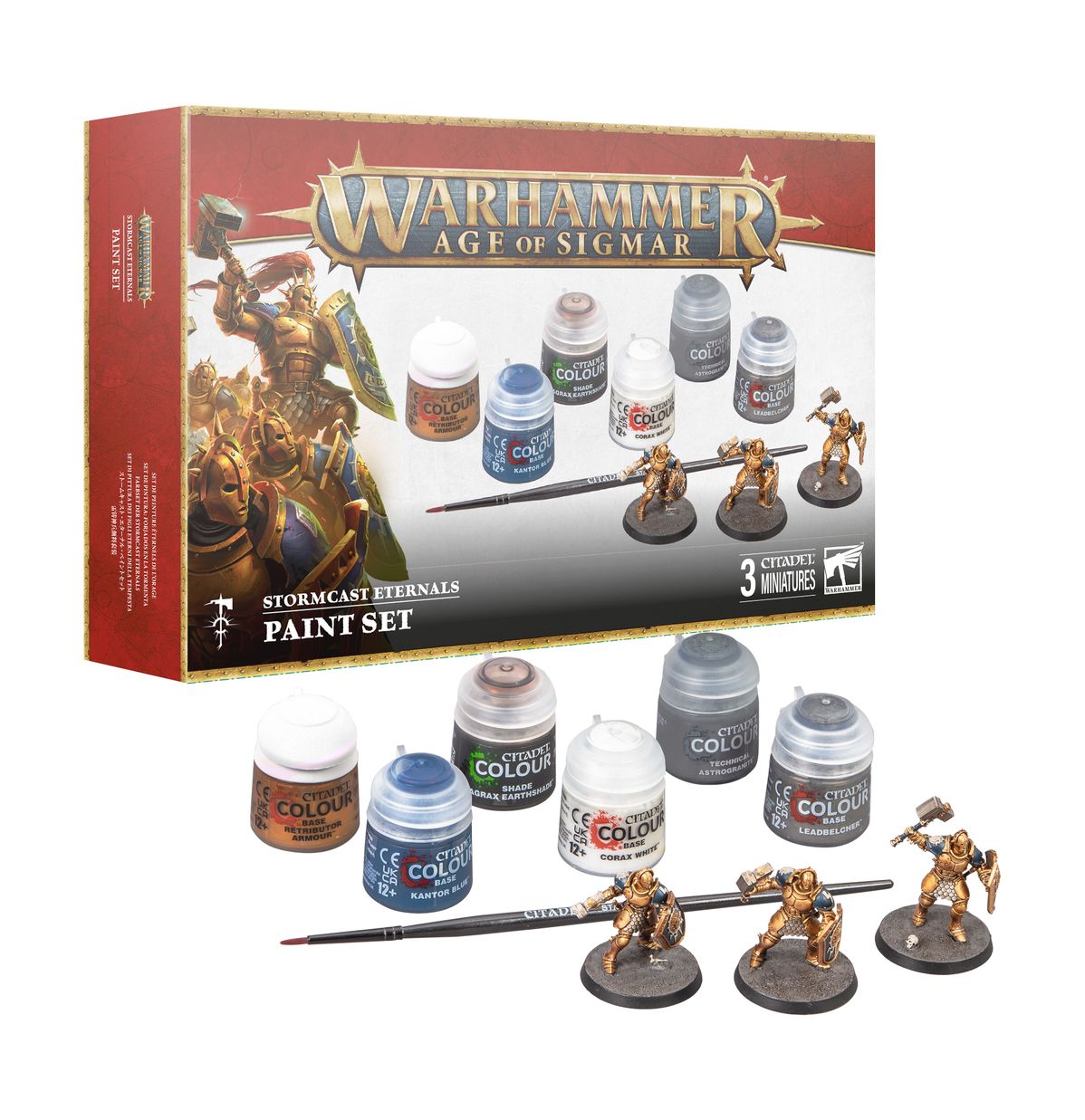 Warhammer Age of SIgmar:Stormcast Eternals Paints Set