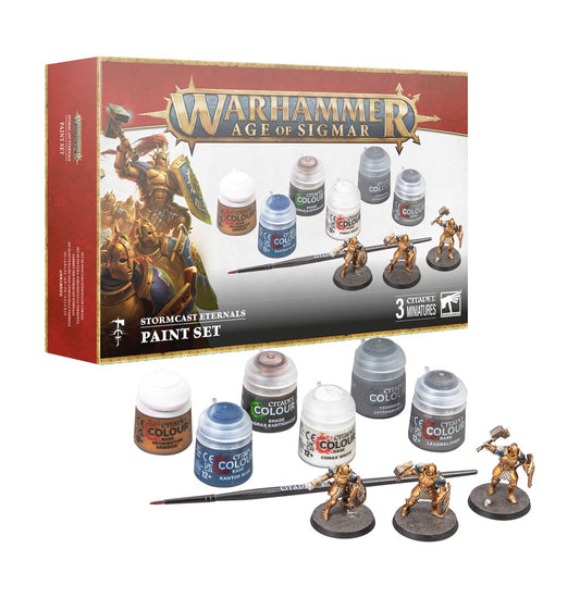 Warhammer Age of SIgmar:Stormcast Eternals Paints Set