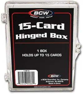 BCW: Hinged Trading Card Box