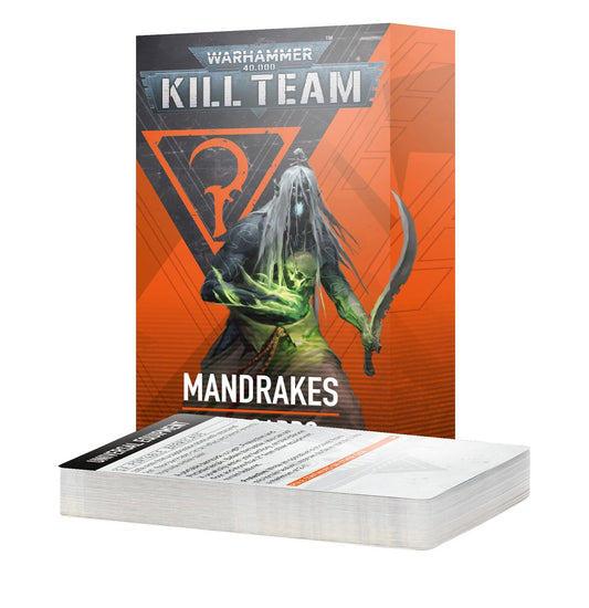 Warhammer 40k: Kill Team: Mandrakes Datacards