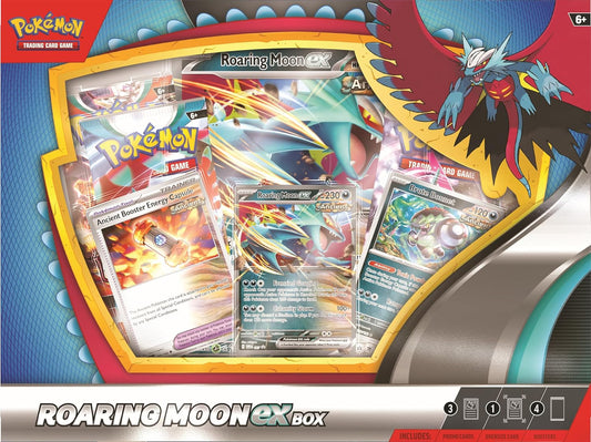 Pokémon TCG: Roaring Moon ex Box / Iron Valiant ex Box