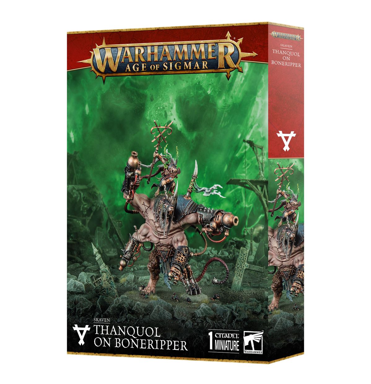 Warhammer Age of Sigmar: Thanquol on Boneripper