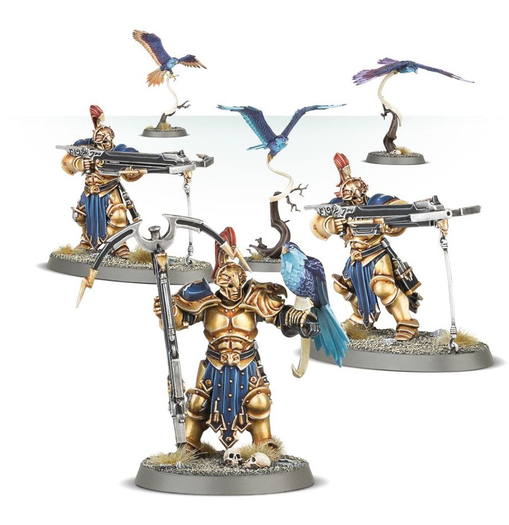 Warhammer Age of Sigmar: Stormcast Eternals: Vanguard-Raptors With Longstrike Crossbows & Aetherwings