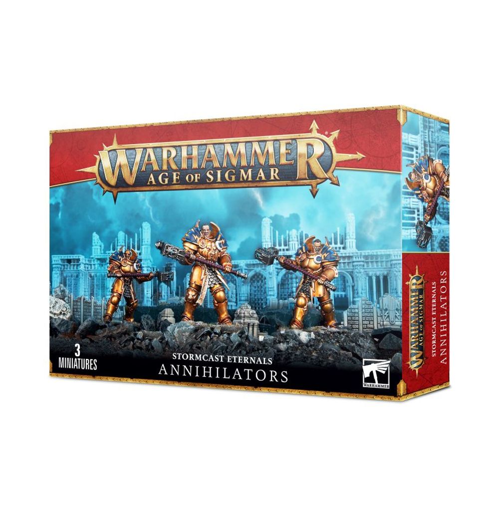 Warhammer Age of Sigmar: Stormcast Eternals: Annihilators with Meteoric Grandhammers