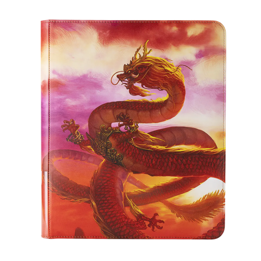 Dragon Shield: Card Codex Zipster Binder - Wood Dragon 2024