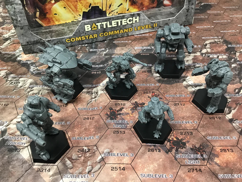 BattleTech: ComStar Command Level II Miniatures Pack