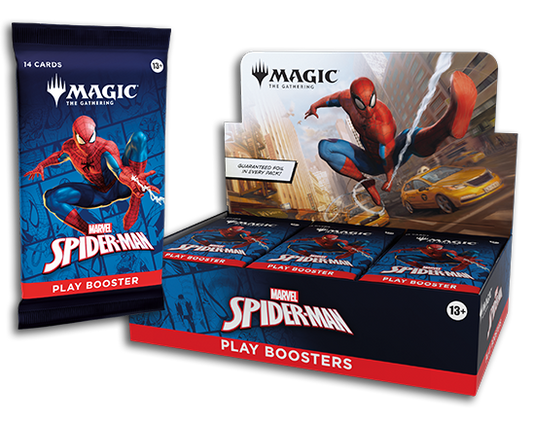 Universes Beyond: Marvel's Spider-Man - Play Booster Display