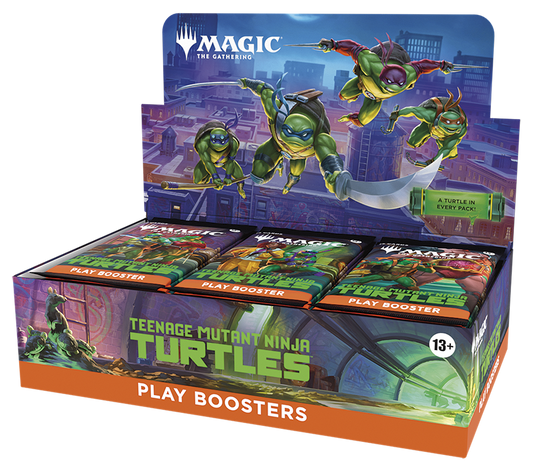 Teenage Mutant Ninja Turtles Play Booster Display