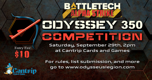 Battletech Alpha Strike Odyssey 350 Competition