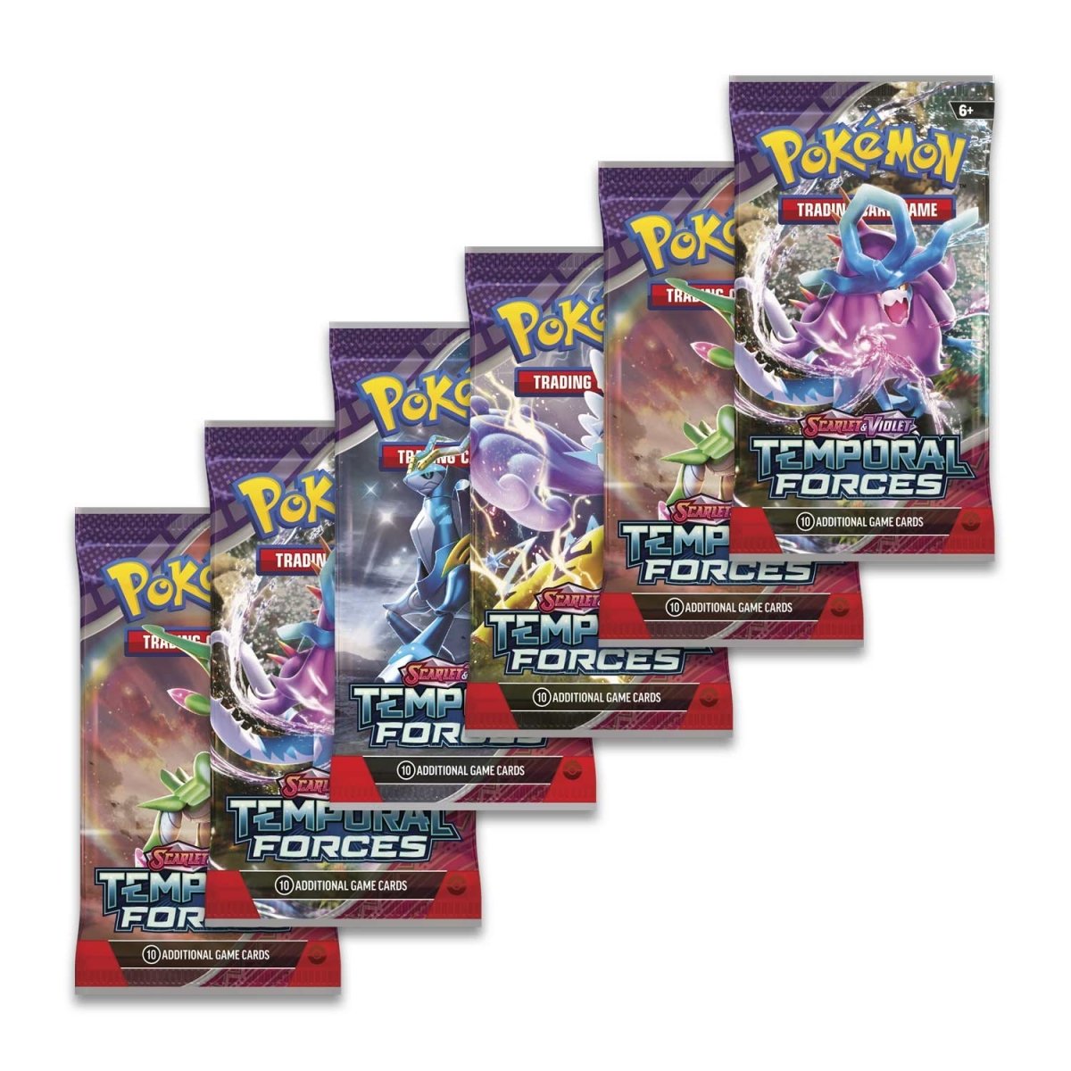 Pokémon TCG: Scarlet & Violet-Temporal Forces Booster Bundle