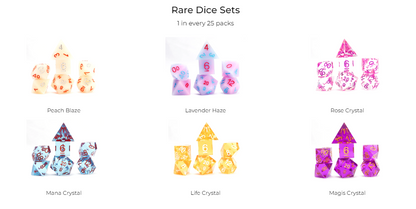 Acererak's Treasure: Treasure Pack Gold Edition Dice Sets