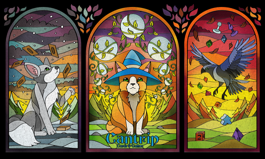 Cantrip Stained-Glass Playmat