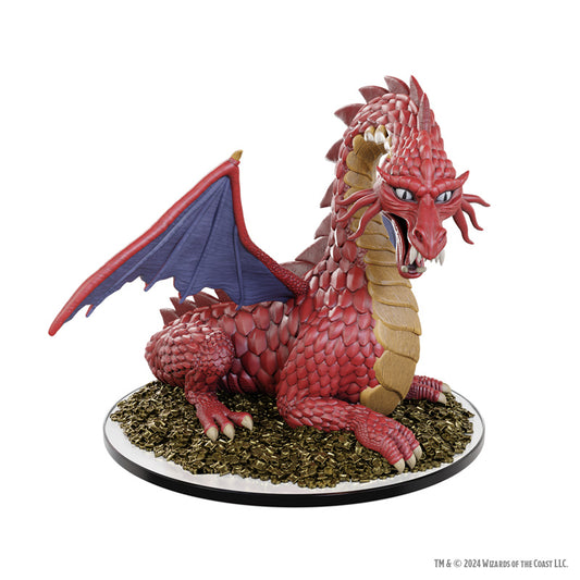 D&D Icons of the Realms: 50th Anniversary- Classic Red Dragon Boxed Miniature (Set 31)