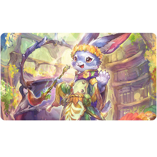 Bloomburrow Playmat: Ms. Bumbleflower, Raised Foil