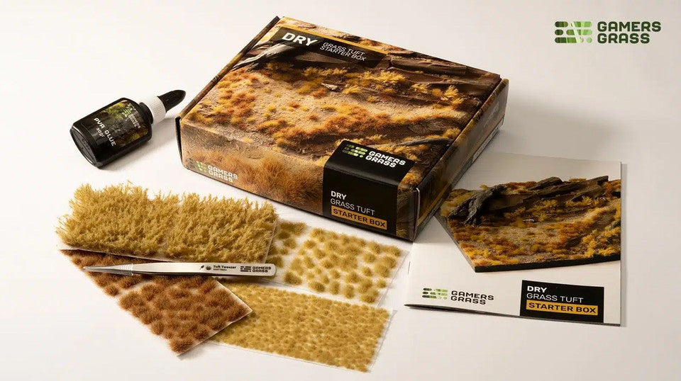 Gamers Grass Tufts: Tufts Starter Box- Dry Grass