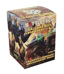 BattleTech: Salvage Blind Box- Mercenaries Legendary II & III