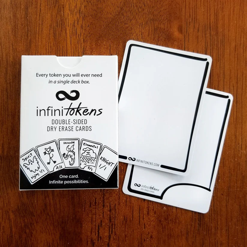 Dry Erase Cards/Tokens  25-Pack