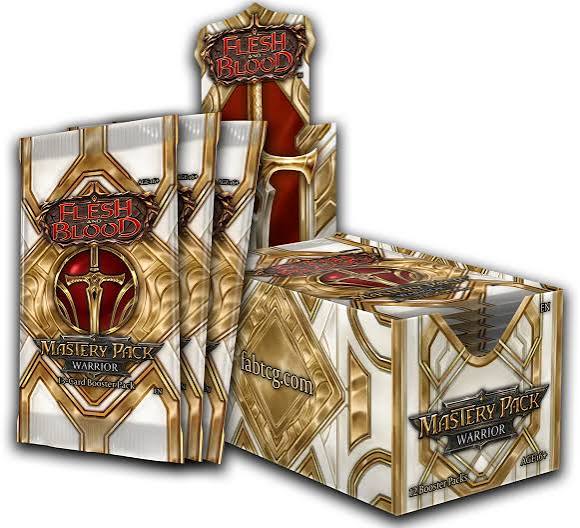 Mastery Pack Warrior Display